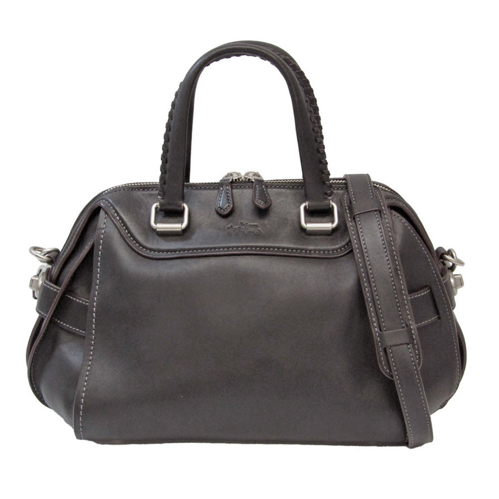 Coach Ace Satchel Leather Handbag 37017 Black - Coach Bag