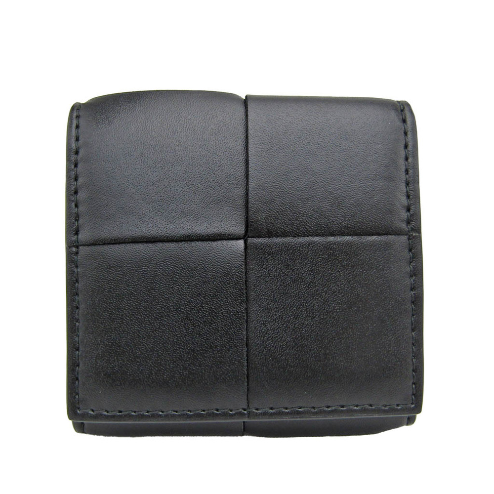 Card Case with Coin Purse in Black by Bottega Veneta