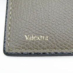 Valextra Passport Case V2L21 Women,Men  Calfskin Long Bill Wallet (bi-fold) Grayish