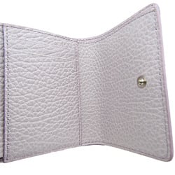 Maison Margiela SA3UI0010 Women's Leather Wallet (tri-fold) Light Purple