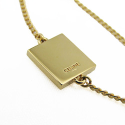 Celine Alphabet 46B0 6BRA Metal No Stone Charm Bracelet Gold
