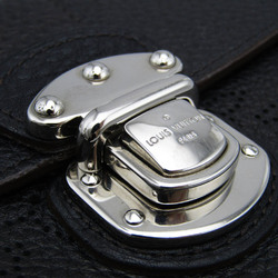 Louis Vuitton Mahina Portefeuille Iris M58163 Women's Mahina Leather Long  Wallet (bi-fold) Noir