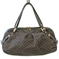 Gucci Diamante 269930 Canvas Handbag Black,Brown
