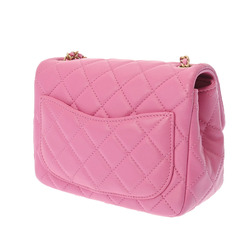 CHANEL Chanel Matelasse Coco Ball Chain Shoulder Pink Ladies Lambskin Bag