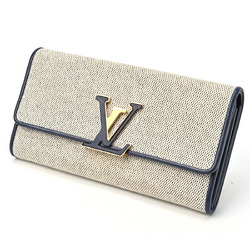 Louis Vuitton Portefeuille Lock Mini Fold Wallet Bicolor Women
