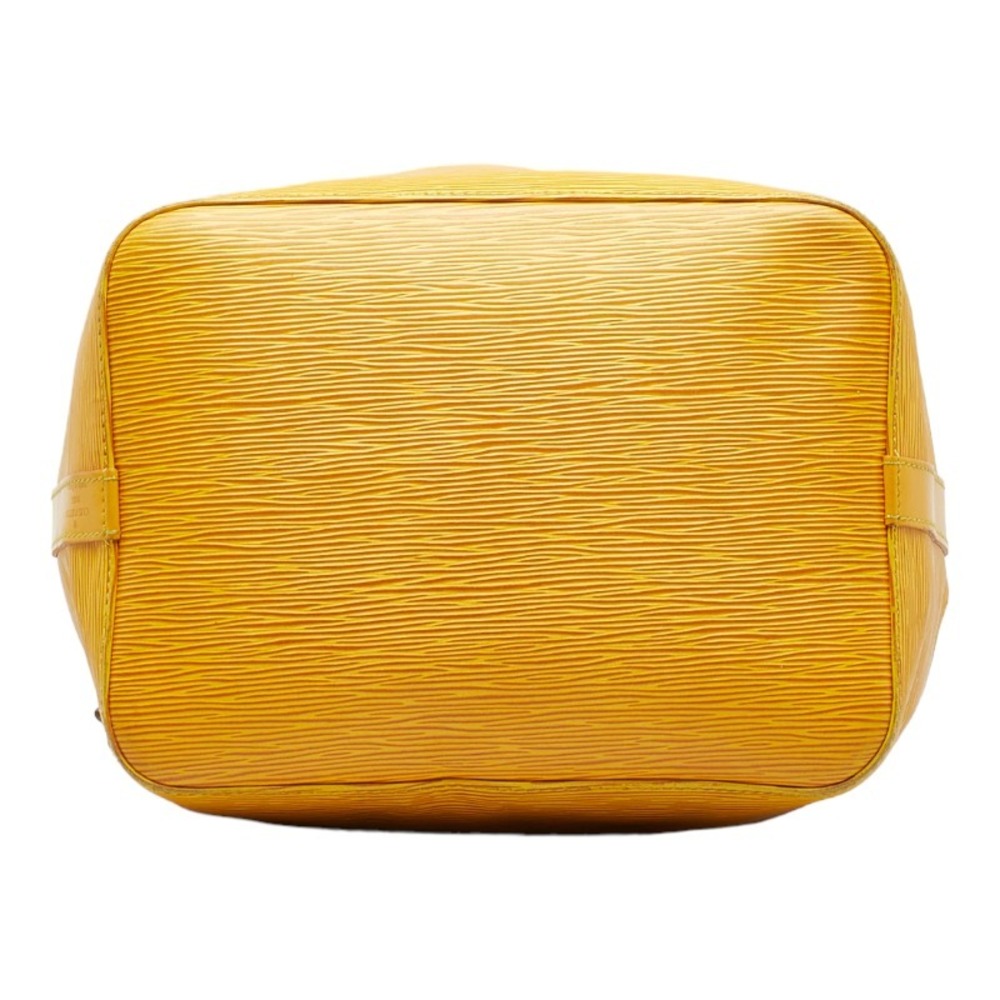 Louis Vuitton Tassil Yellow Epi Leather Petit Noe Shoulder Bag