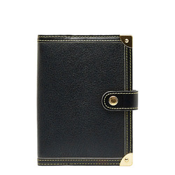 Louis Vuitton Suhari Agenda PM Notebook Cover R20886 Noir Black Leather Ladies LOUIS VUITTON