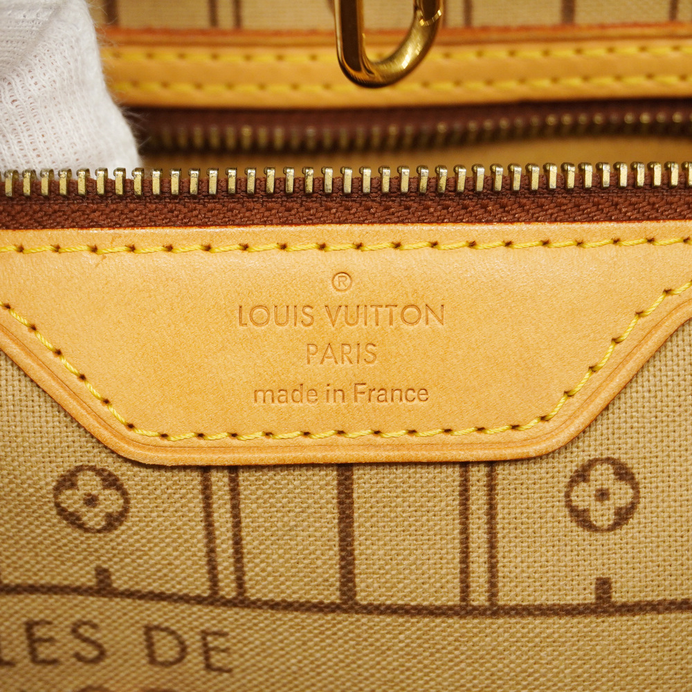 Auth Louis Vuitton Monogram Neverfull MM M40156 Women's Tote Bag