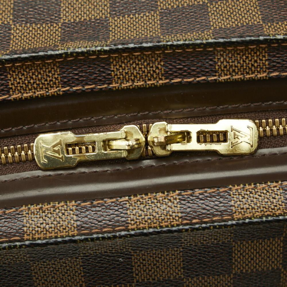 Louis Vuitton Damier Chelsea Tote Bag Shoulder N51119 Brown PVC Leather  Ladies LOUIS VUITTON