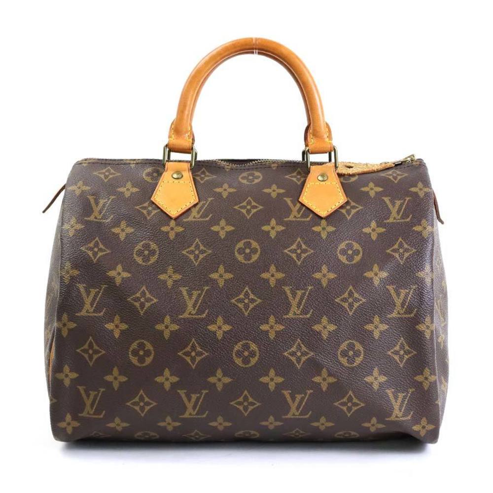 Louis Vuitton LOUIS VUITTON Handbag Monogram Speedy 30 Canvas Brown Unisex  M41526