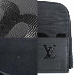 LOUIS VUITTON Clutch Bag Supreme Epi Pochette Jour GM Leather Black Silver Men's M67754