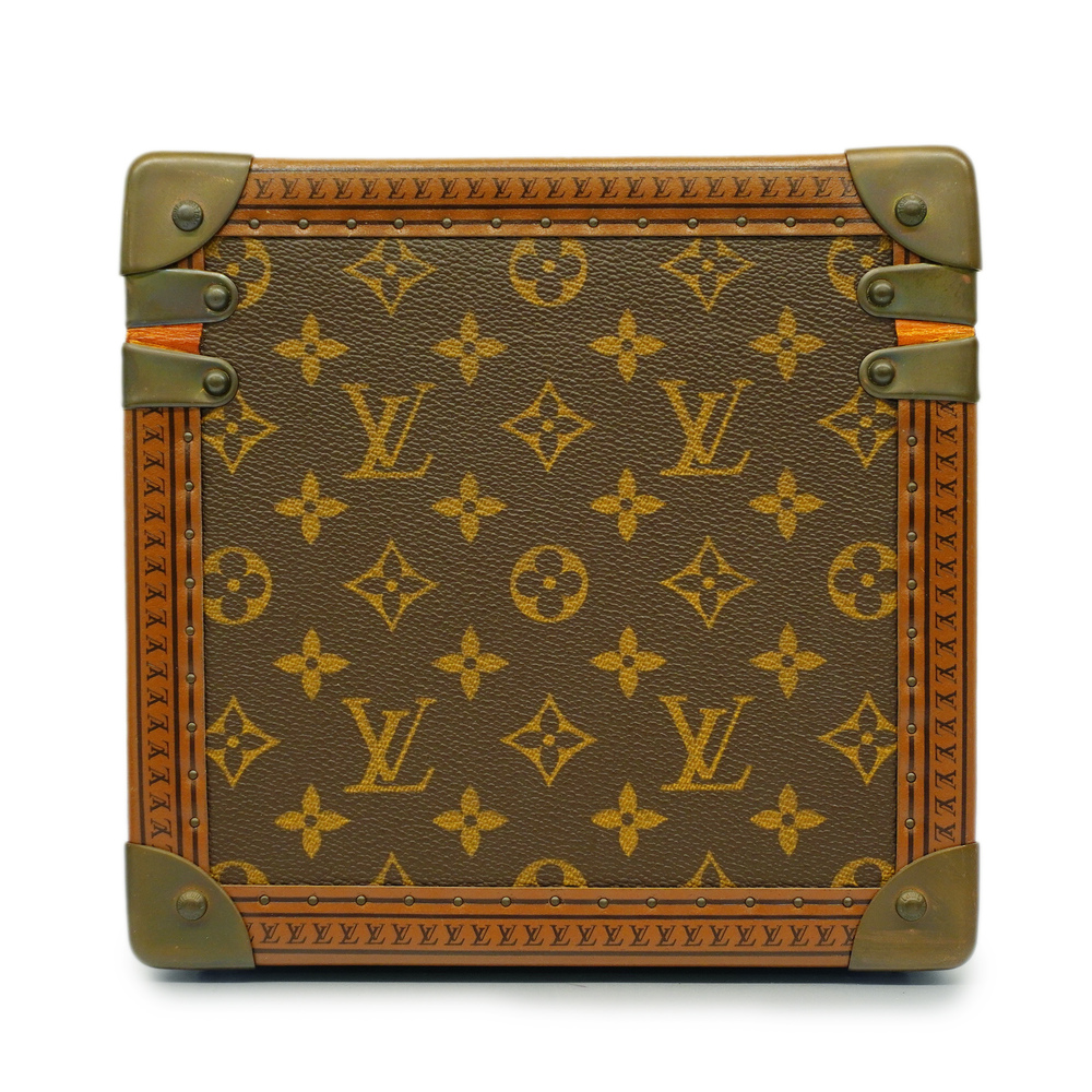 Authenticated used Louis Vuitton Monogram Bowat Flacon M21828 Makeup Box Case Trunk, Adult Unisex, Size: (HxWxD): 21cm x 22cm x 30cm / 8.26'' x 8.66