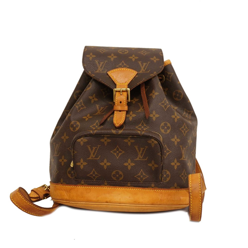 Auth Louis Vuitton Monogram Monsuri MM M51136 Women's Backpack