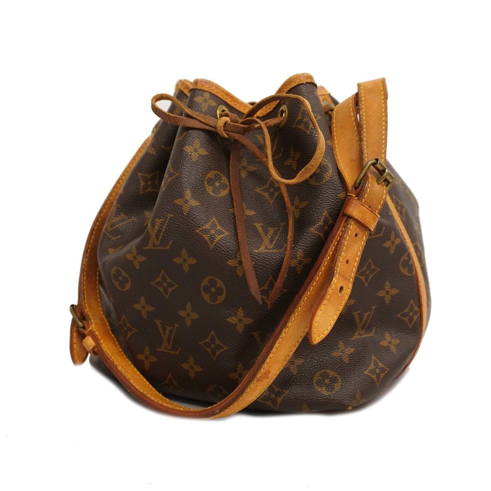 Louis-Vuitton Monogram Petit Noe Shoulder Bag