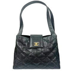 CHANEL Maxi Hobo Bag AS4347B Shoulder Black (SG Hardware) Calfskin Women's  Men's | eLADY Globazone