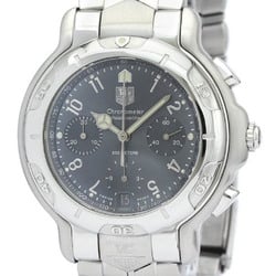 Polished TAG HEUER 6000 Chronograph Steel Automatic Mens Watch CH5112 BF561967
