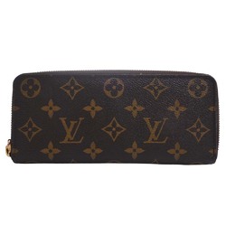 LOUIS VUITTON Zippy wallet Round long purse M42616 Monogram canvas Used  unisex