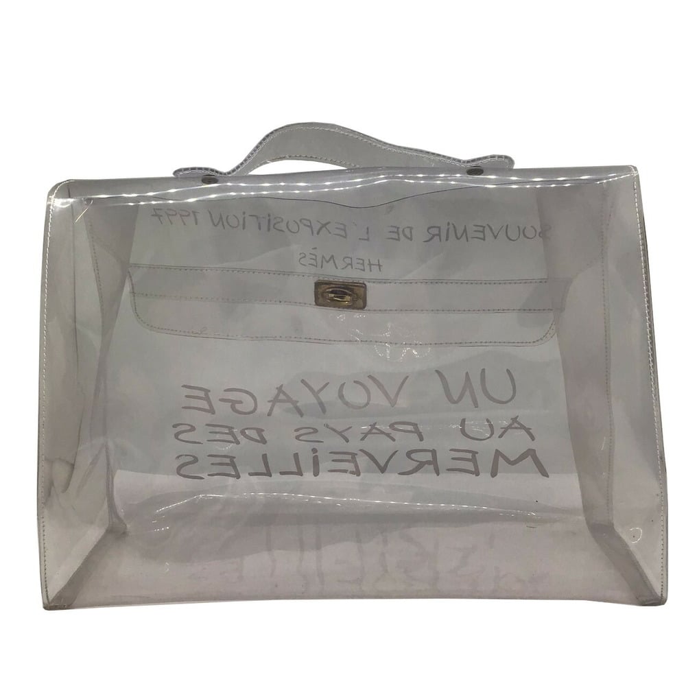 Hermes hot sale bag clear