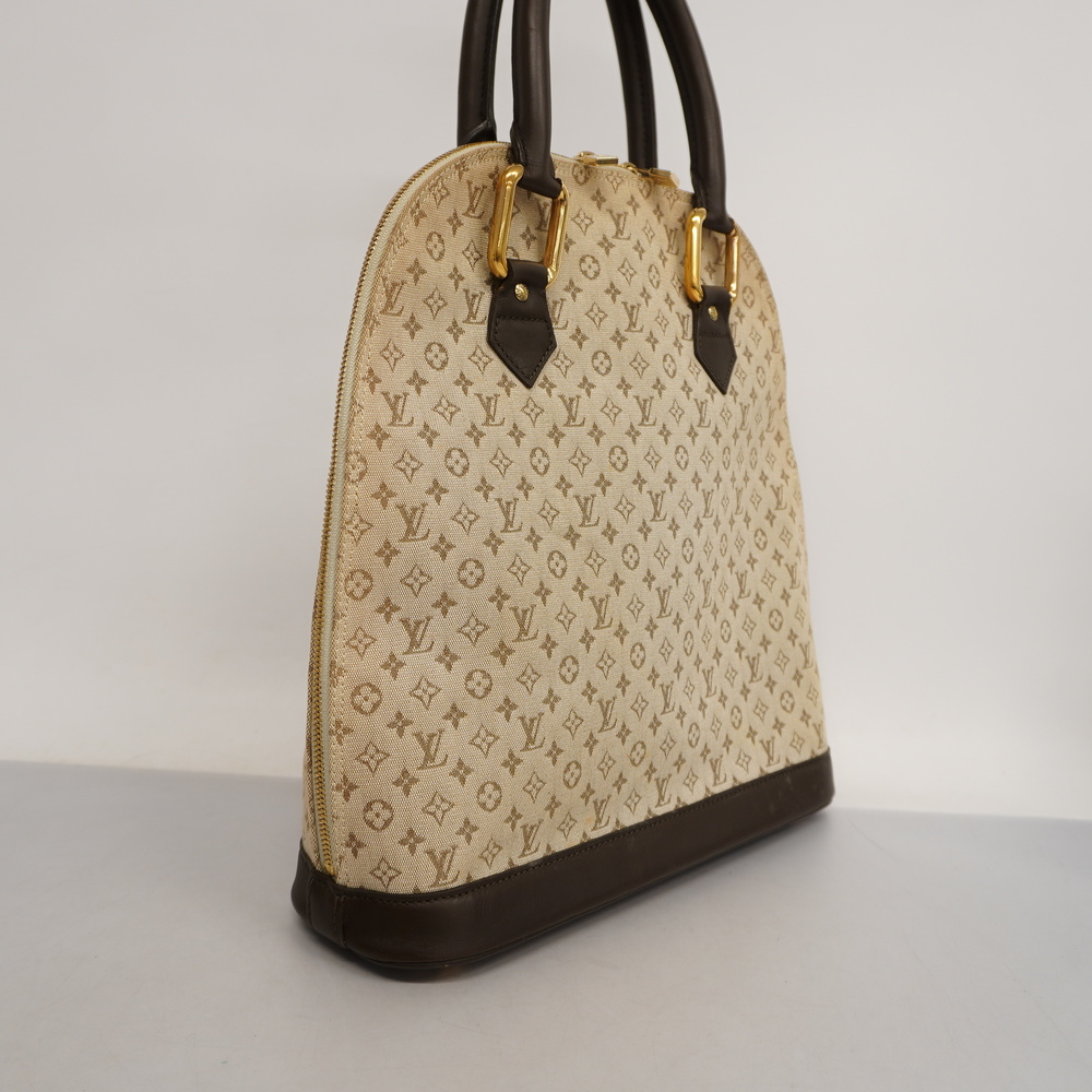 Louis Vuitton Louis Vuitton Alma Long Khaki Monogram Mini Handbag