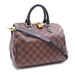 3bd4826] Auth Louis Vuitton 2WAY Bag Monogram Speedy Bandouliere