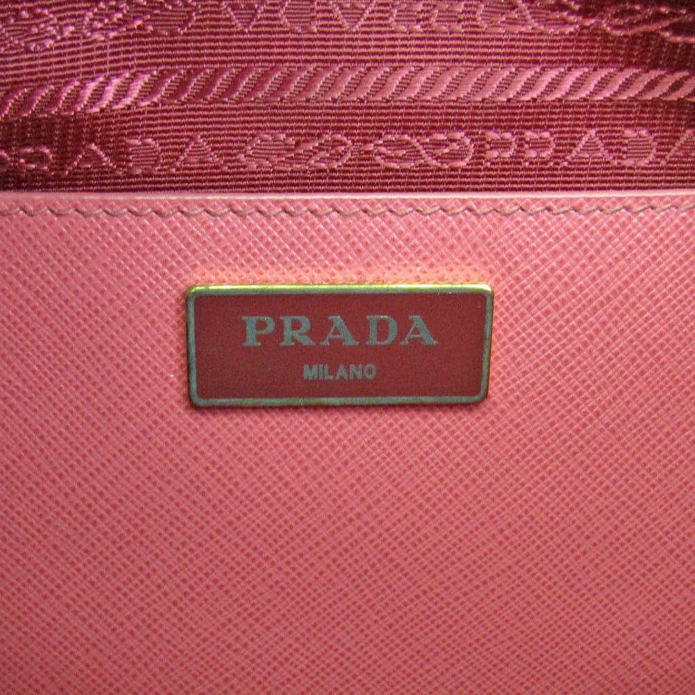 Prada Saffiano BL0837 Women's Saffiano Handbag,Shoulder Bag Pink