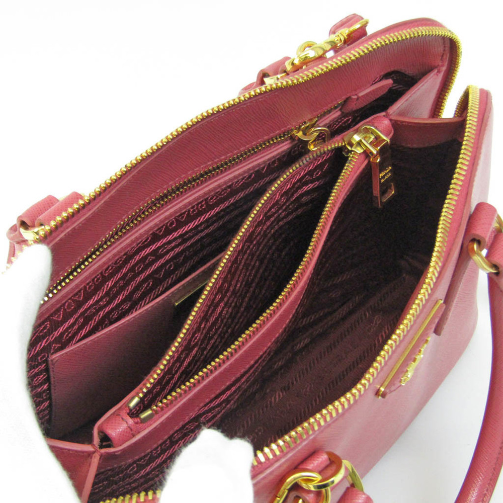 Prada Saffiano BL0837 Women's Saffiano Handbag,Shoulder Bag Pink