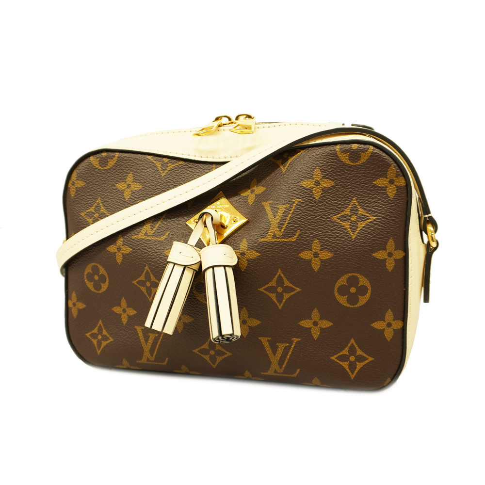 Auth Louis Vuitton Monogram Sandtonju Claim Women's Shoulder Bag