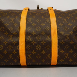 Auth Louis Vuitton Monogram Keepol Bandolier50 M41416 Men,Women,Unisex  BostonBag