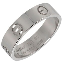 Cartier Love Ring Size 19.5 7.1g K18WG White Gold CARTIER