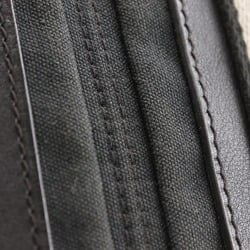 Hermes HERMES Toroca Horizontal PM Tote Bag Canvas Made in France Black Handbag Snap Button Unisex