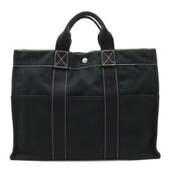 Hermes Hermes Etriviere Navy Canvas x Leather XL Tote Bag For Men