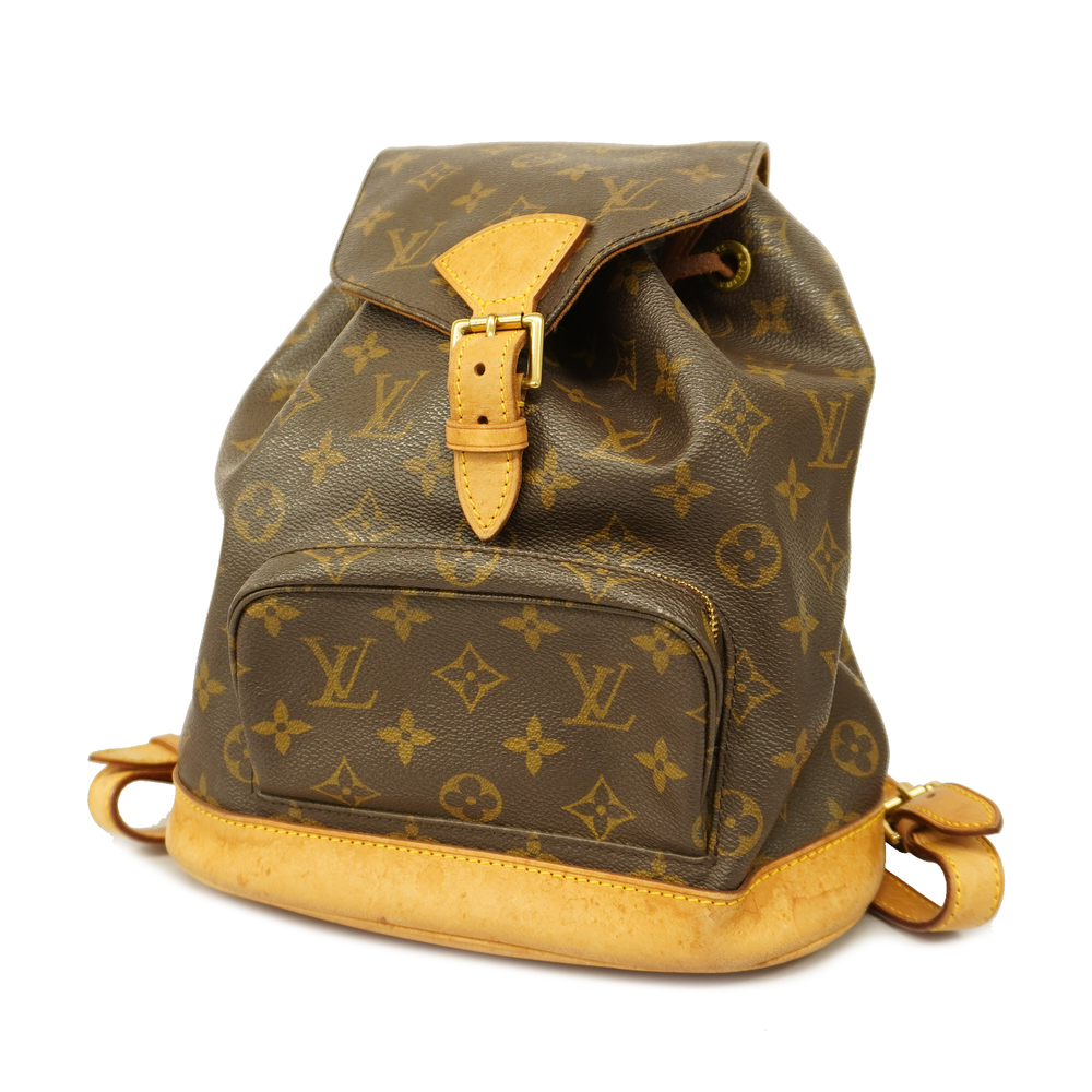 Auth Louis Vuitton Monogram Monsuri MM M51136 Women's Backpack Monogram