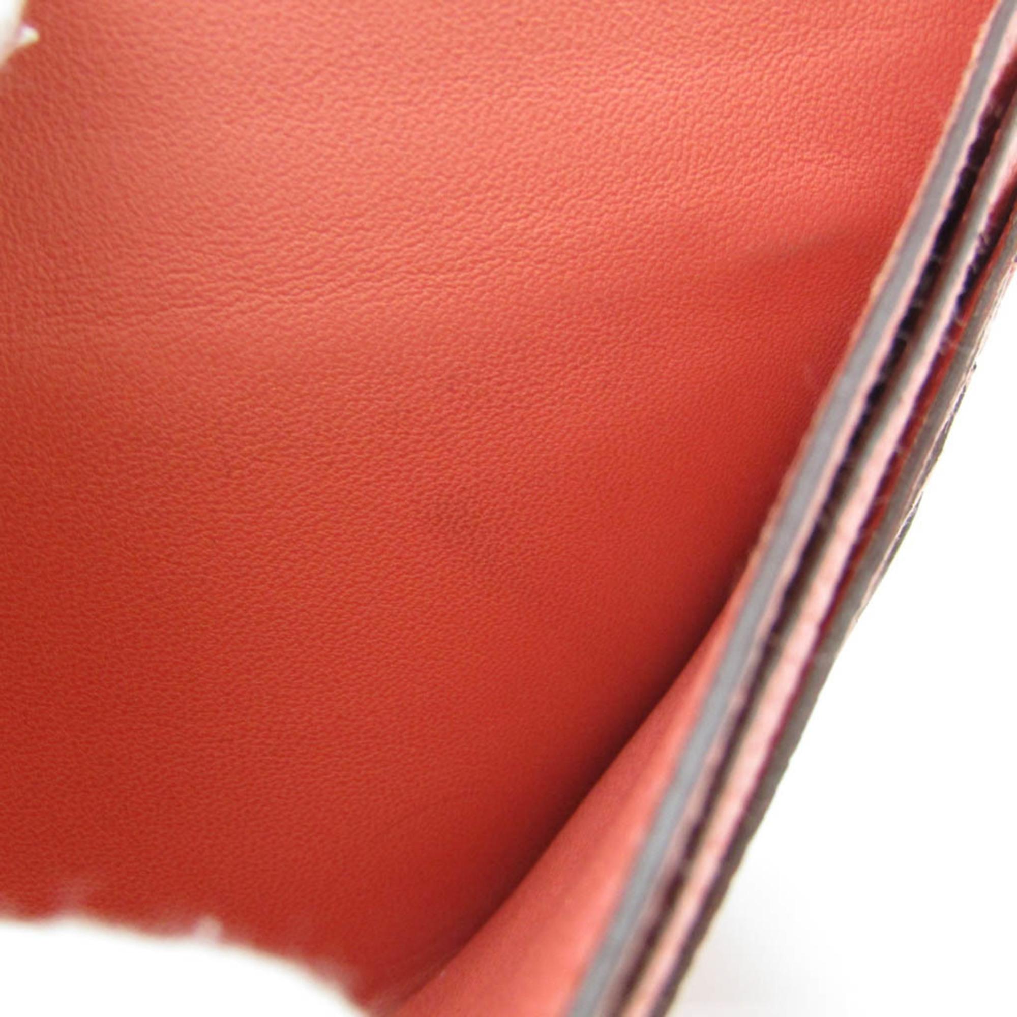 Hermes Dogon GM Women's Togo Leather Long Wallet (bi-fold) Crevette