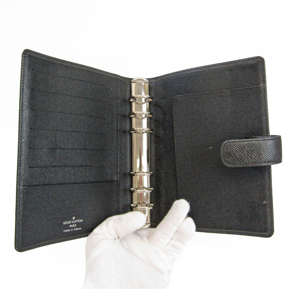 Louis Vuitton Taiga Bible Size Planner Cover Ardoise Agenda MM R20222