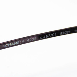 Chanel Women's Round Sunglasses Purple A71238