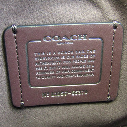 Coach Parker Top Handle With Vintage Jewelry 55370 Women's Leather Handbag,Shoulder Bag Black