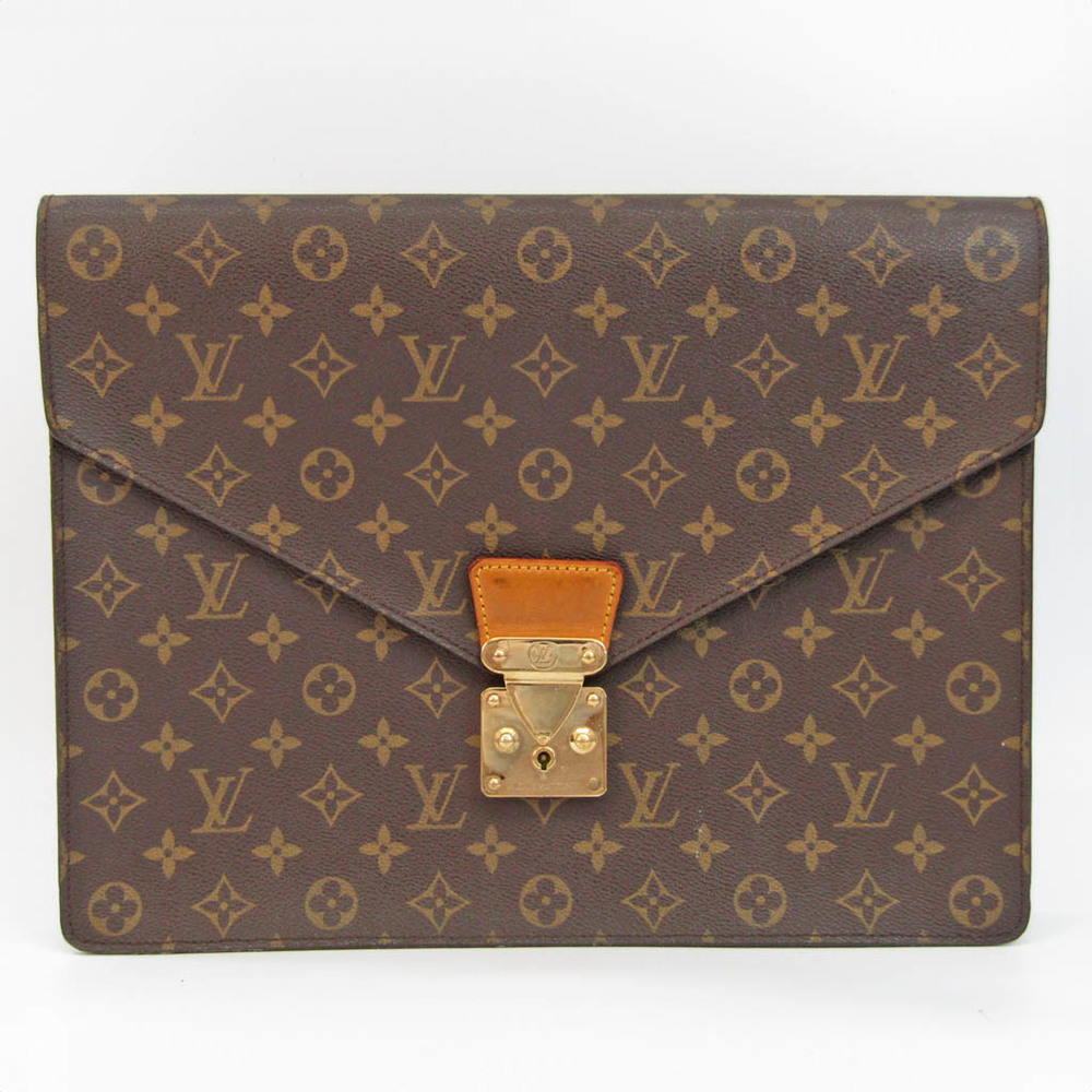 Louis Vuitton Monogram Porte-Documents Senateur M53335 Women's Briefcase  Monogram