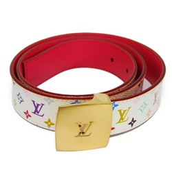 Louis Vuitton Belt 85 34 Monogram Multicolor Saint Tulle Carrebron M9682 |  eLADY Globazone