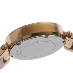 Michael Kors Day Date Watch MK6110 Stainless Steel x Acetate Rose Gold Quartz Multi-hand Analog Display Dial Women's