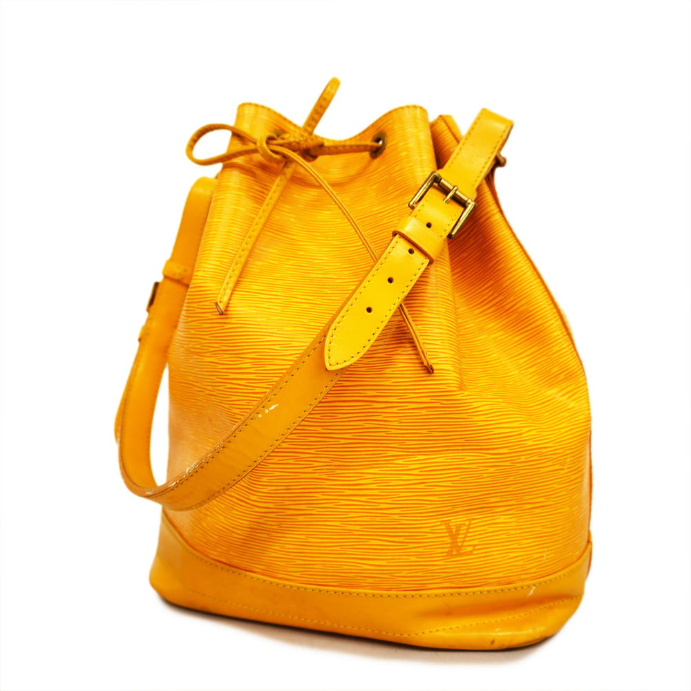LOUIS VUITTON Shoulder Bag M44009 Noe Epi Leather yellow yellow