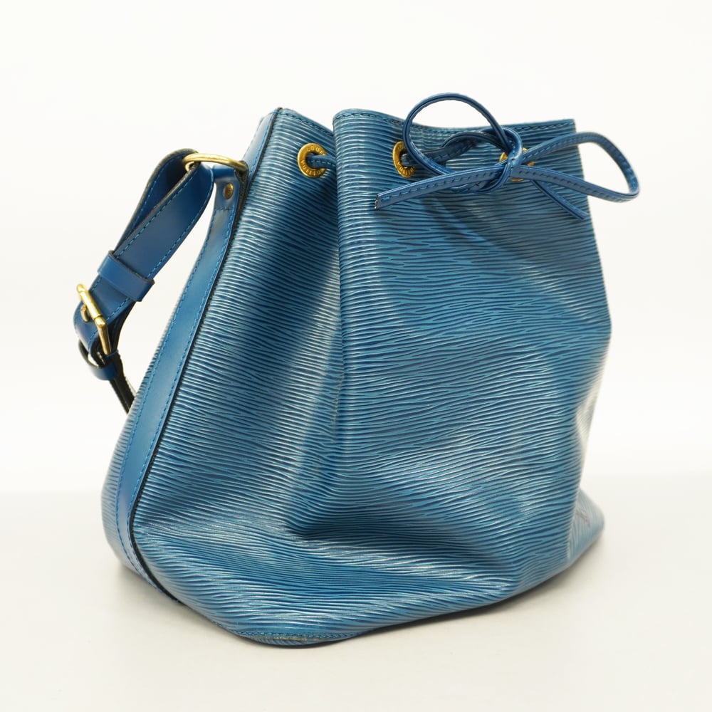 LOUIS VUITTON Shoulder Bag M44105 Petit Noe Epi Leather blue blue