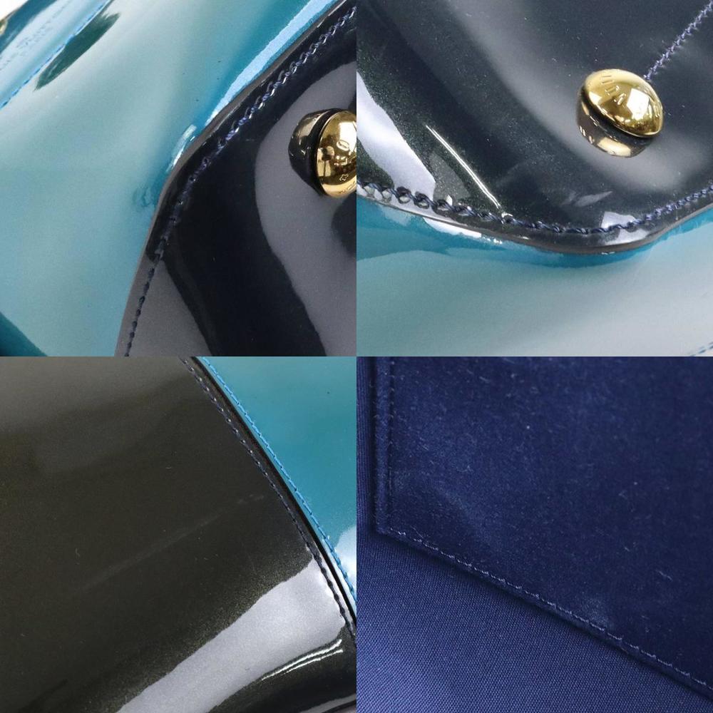 Louis Vuitton Handbag Shoulder Bag Tote Miroir Patent Leather Blue Marine  Ladies M54642 Auction