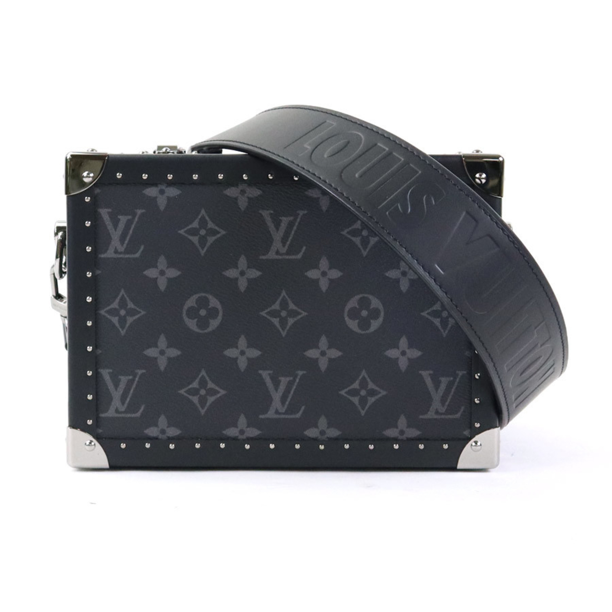 LOUIS VUITTON Shoulder Bag Monogram Eclipse Clutch Box Monogram