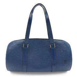 Louis Vuitton Toledo Blue Epi Leather Soufflot Bag Louis Vuitton