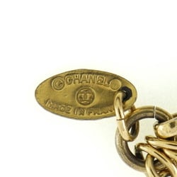 CHANEL Loupe Necklace Double Chain Vintage Gold Plated Made in France Ladies