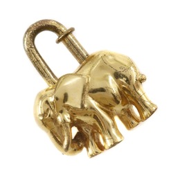 Hermes HERMES Elephant Cadena Gold Plated Made in France Unisex