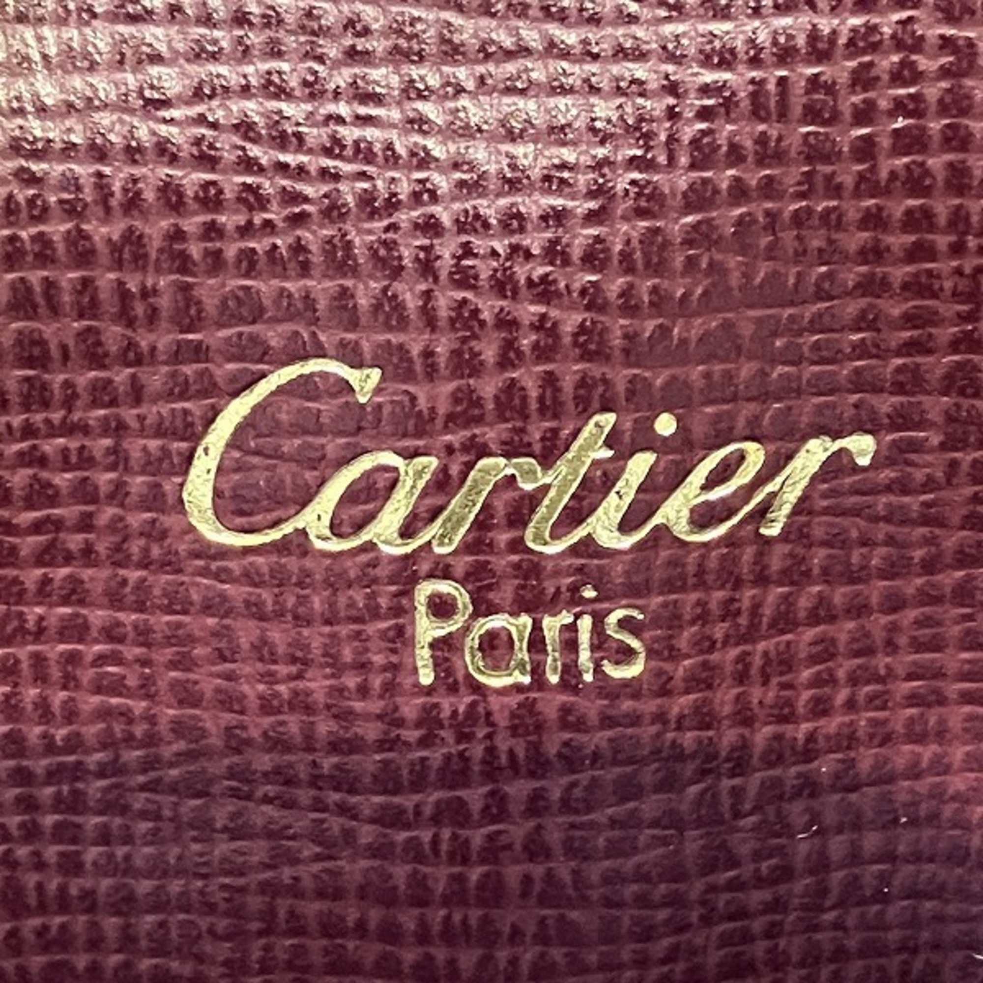 Cartier Must Line Bordeaux Turnlock Bag Shoulder Ladies