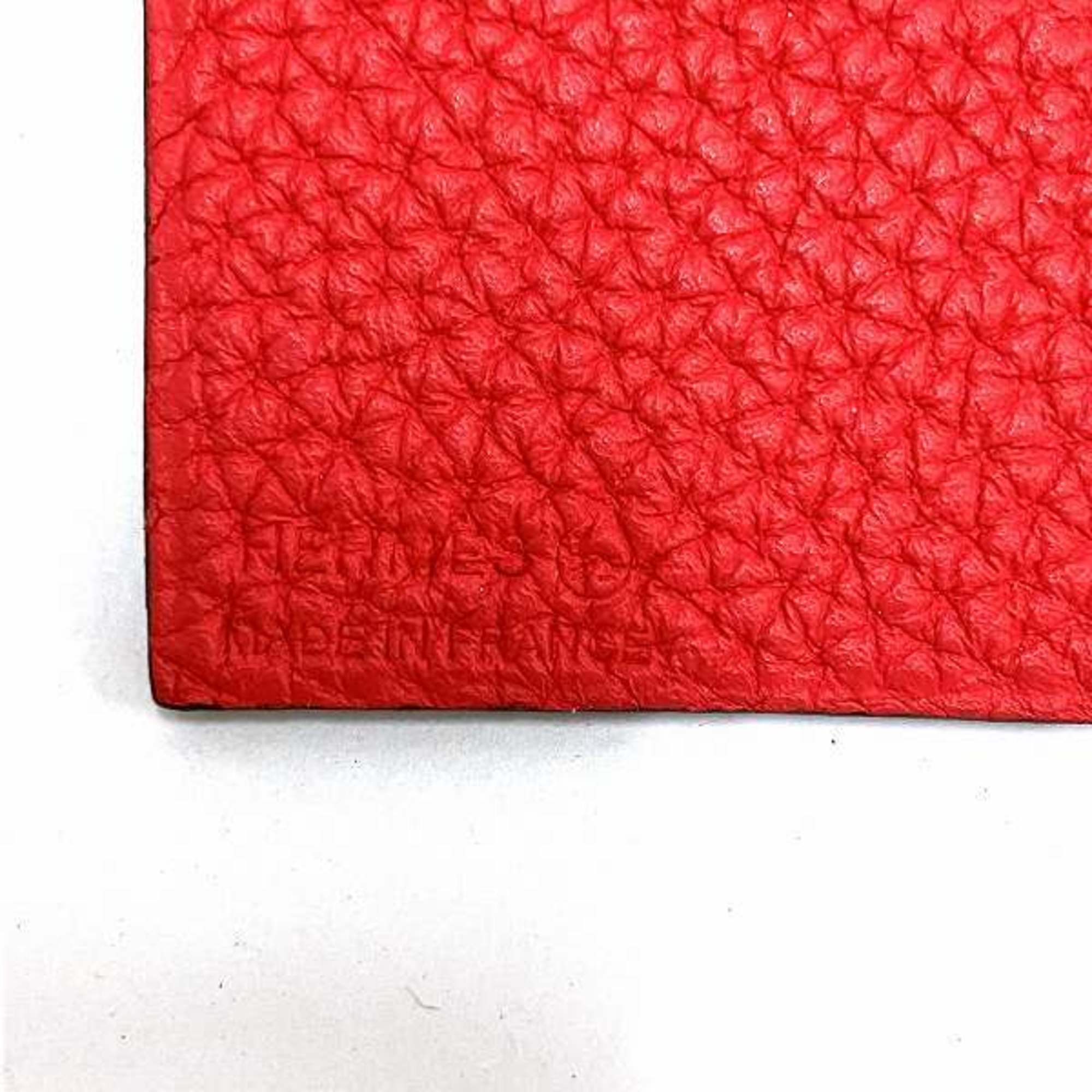 Hermes Petit Ash Heart Leather Reversible Brand Accessories Charm Ladies