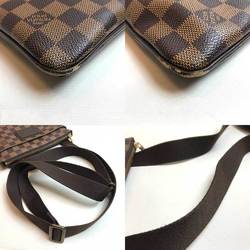 Louis Vuitton Pochette Plat Brooklyn Damier Shoulder Bag Square N41100 LOUISVUITTON