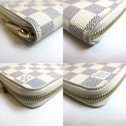 Louis Vuitton Zippy Damier Azur Long Wallet Round N60019 LOUISVUITTON